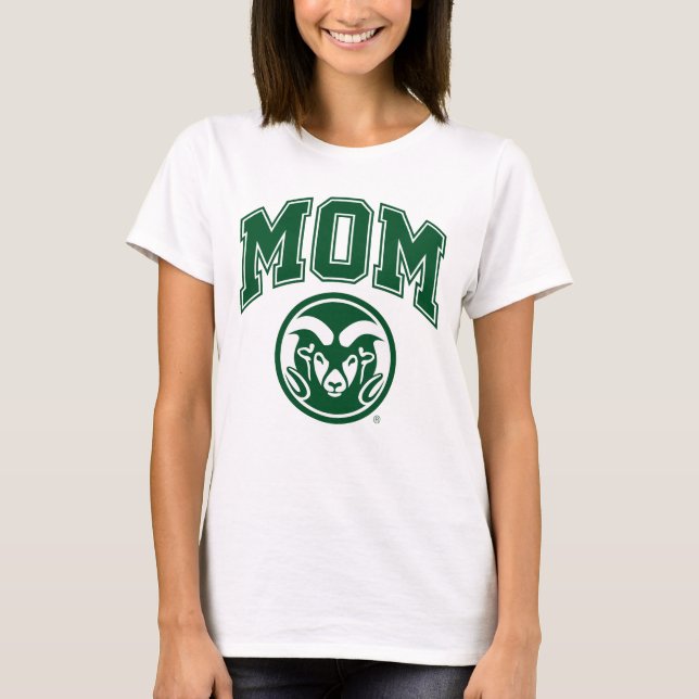 Colorado State Mom T-Shirt (Front)