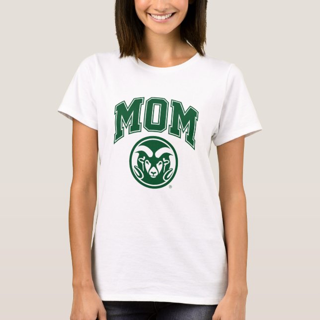 Colorado State Mom T-Shirt (Front)