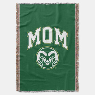 Colorado State Mom Throw Blanket