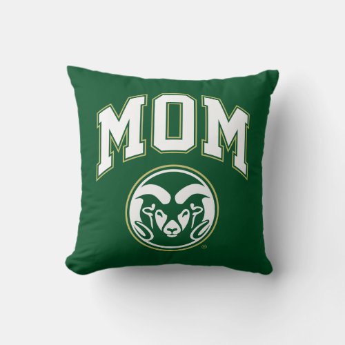Colorado State Mom Throw Pillow