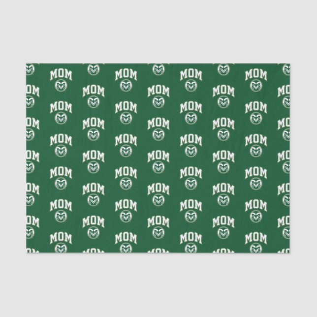 Colorado State Mom Tissue Paper (Front)