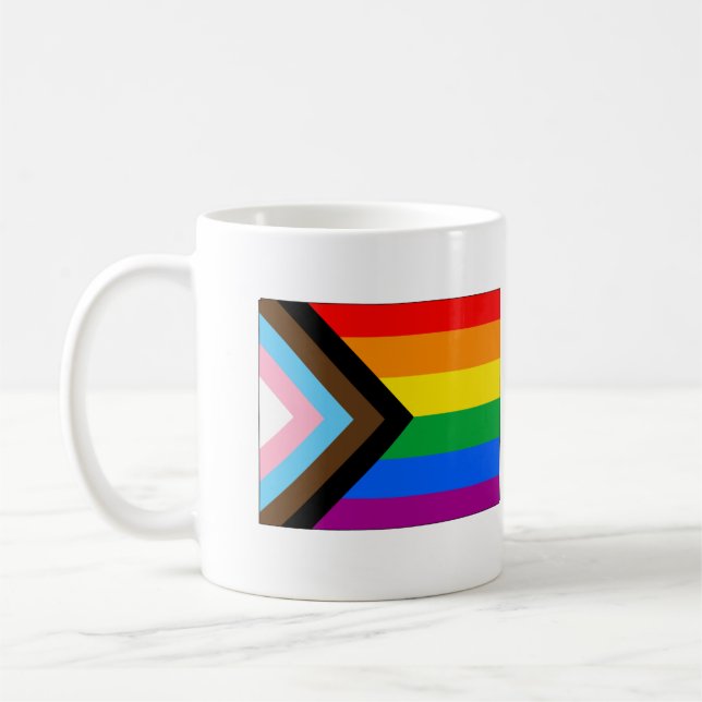 Colorado State Pride LGBTQ Progress Pride Coffee Mug (Left)