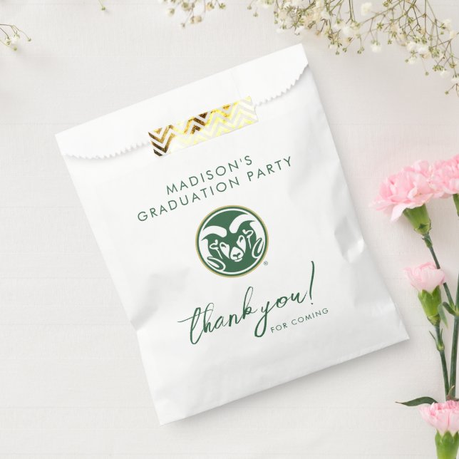 Colorado State Rams Graduate Favor Bag (Sealed)