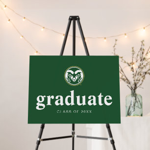 Colorado State Rams Graduate Foam Board