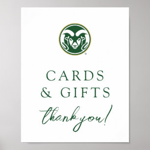 Colorado State Rams Graduate Poster