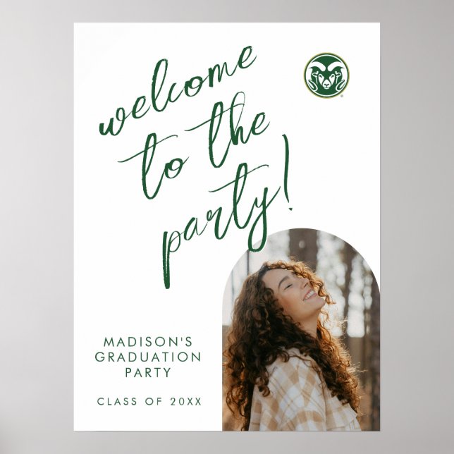 Colorado State Rams Graduate Poster (Front)