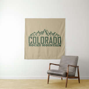 colorado state rocky mountains national park tapestry