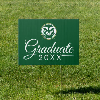 Colorado State University 2020 Graduate Sign