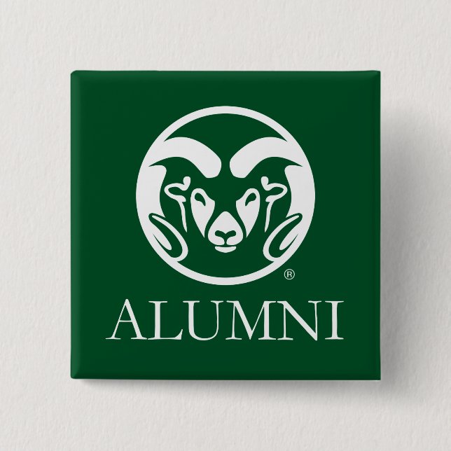 Colorado State University Alumni Button (Front)