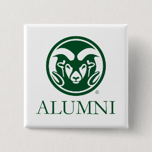 Colorado State University Alumni Button