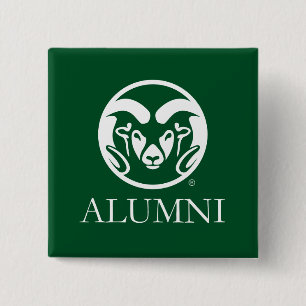 Colorado State University Alumni Button