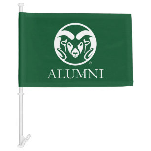 Colorado State University Alumni Car Flag