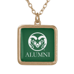 Colorado State University Alumni Gold Plated Necklace