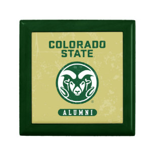 Colorado State University Alumni Logo Distressed Gift Box
