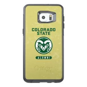Colorado State University Alumni Logo Distressed OtterBox Samsung Galaxy S6 Edge Plus Case