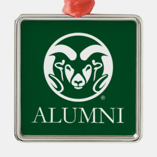 Colorado State University Alumni Metal Ornament