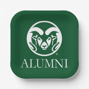 Colorado State University Alumni Paper Plates