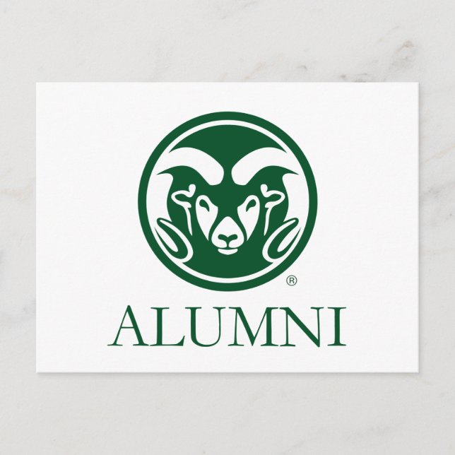Colorado State University Alumni Postcard (Front)
