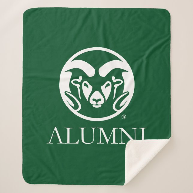 Colorado State University Alumni Sherpa Blanket (Front)