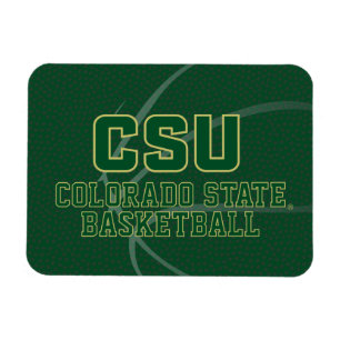 Colorado State University Basketball Magnet