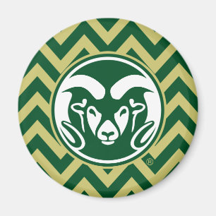 Colorado State University Chevron Pattern Magnet