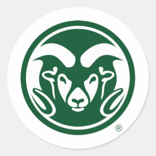 Colorado State University Classic Round Sticker