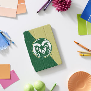 Colorado State University Color Block Distressed iPad Mini Cover