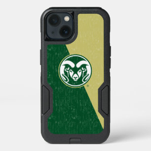 Colorado State University Color Block Distressed iPhone 13 Case