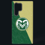 Colorado State University Color Block Distressed Samsung Galaxy S22 Ultra Case<br><div class="desc">Check out these new Colorado State University designs! Show off your CSU Ram pride with these new Colorado State products. These make perfect gifts for the Ram student,  alumni,  family,  friend or fan in your life.</div>