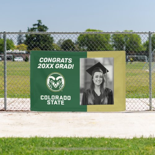 Colorado State University  Congrats Grad Banner