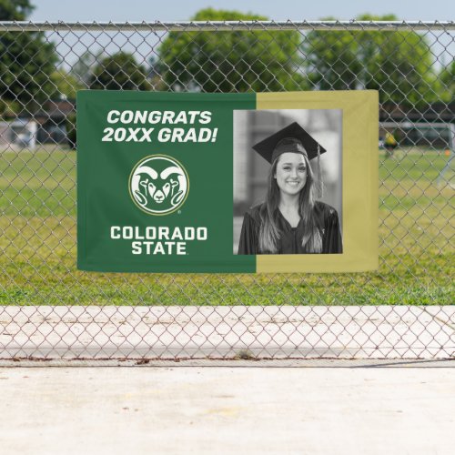 Colorado State University  Congrats Grad Banner