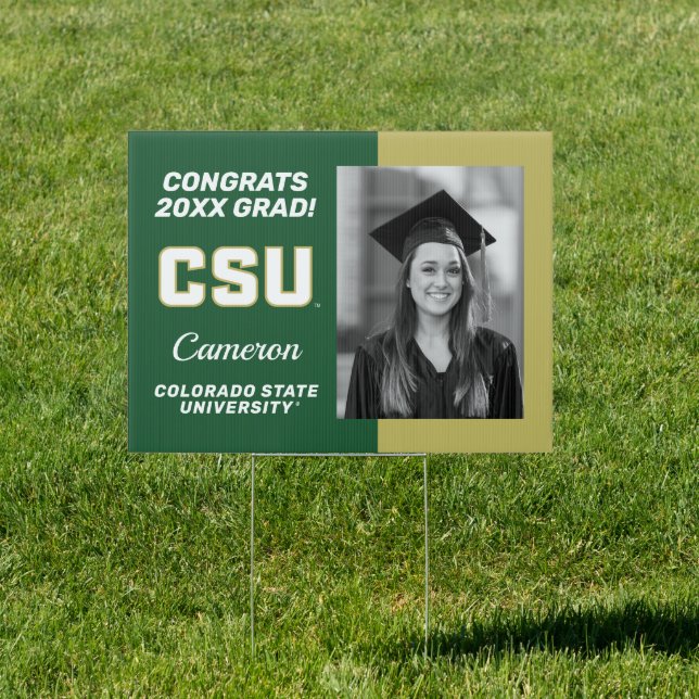 Colorado State University | Congrats Grad Sign (Insitu)