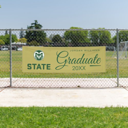 Colorado State University  Graduation Banner