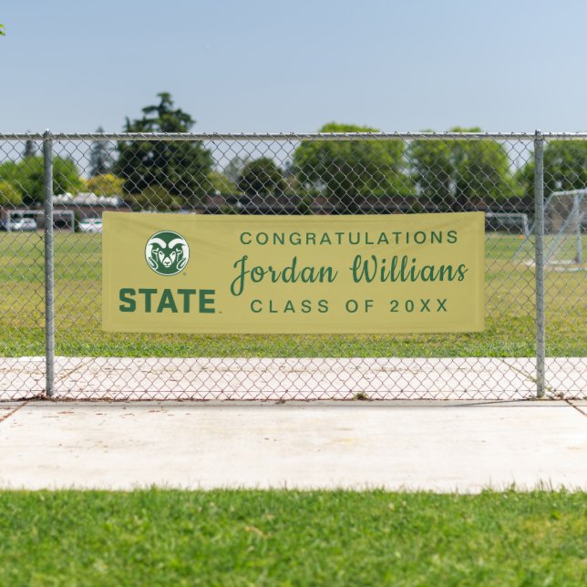 Colorado State University | Graduation Banner (Insitu)