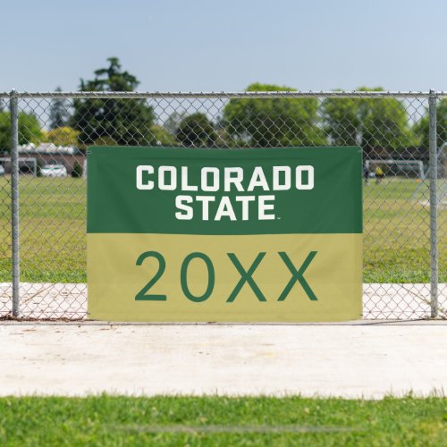 Colorado State University  Graduation Banner