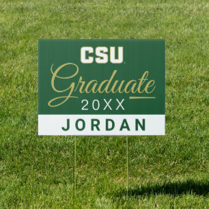 Colorado State University Graduation Sign