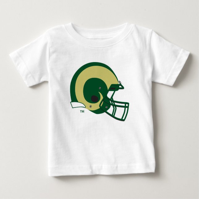 Colorado State University Helmet Mark Baby T-Shirt (Front)