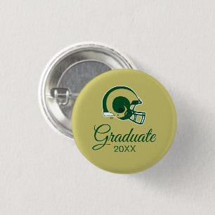 Colorado State University Helmet Mark Button