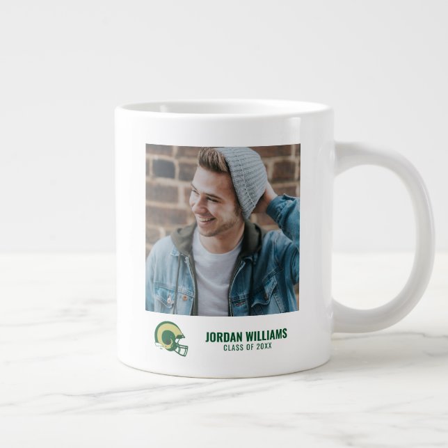 Colorado State University Helmet Mark Giant Coffee Mug (Right)