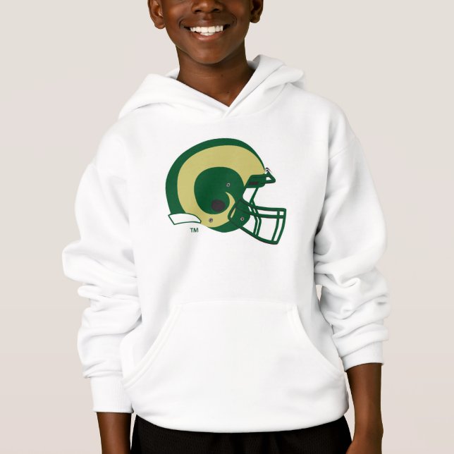 Colorado State University Helmet Mark Hoodie (Front)