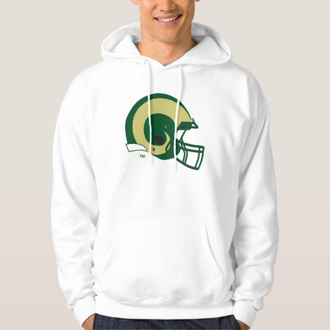Colorado State University Helmet Mark Hoodie (Front)