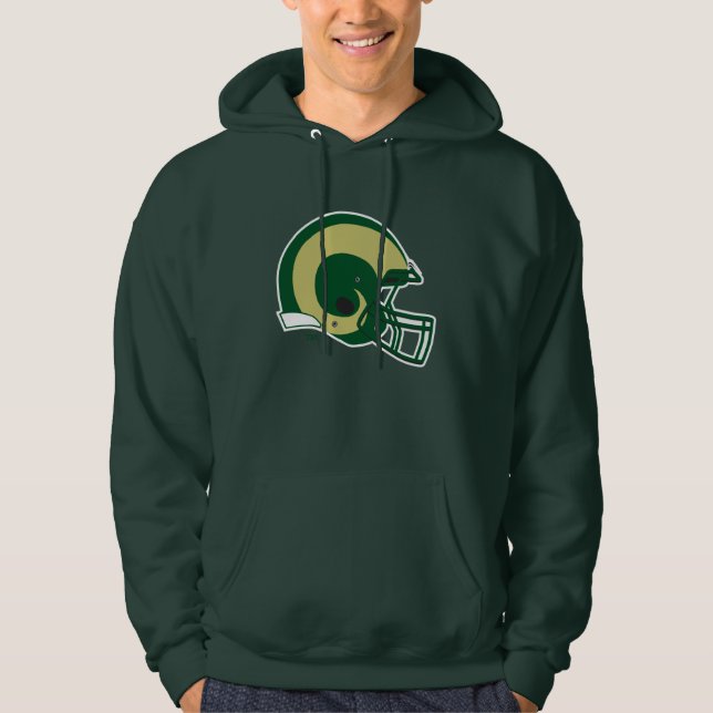 Colorado State University Helmet Mark Hoodie (Front)