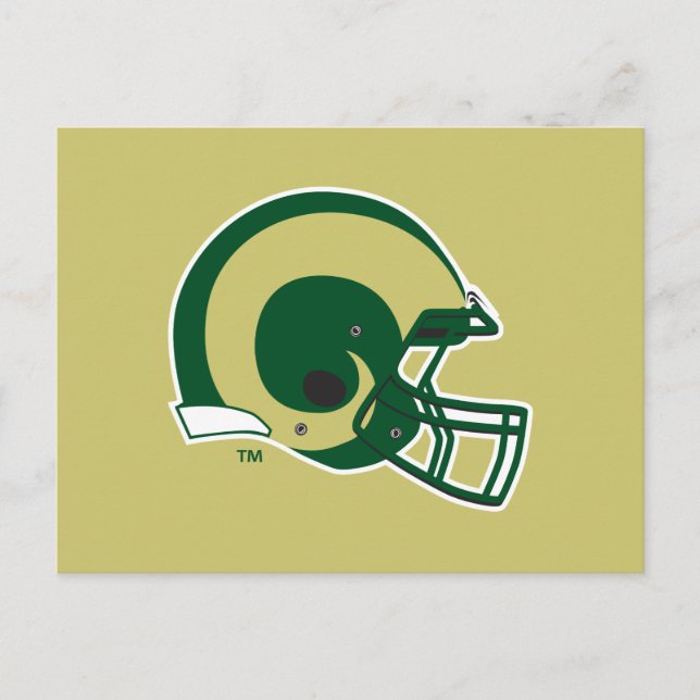 Colorado State University Helmet Mark Postcard (Front)