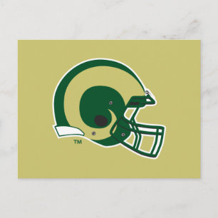 Colorado State University Helmet Mark Postcard
