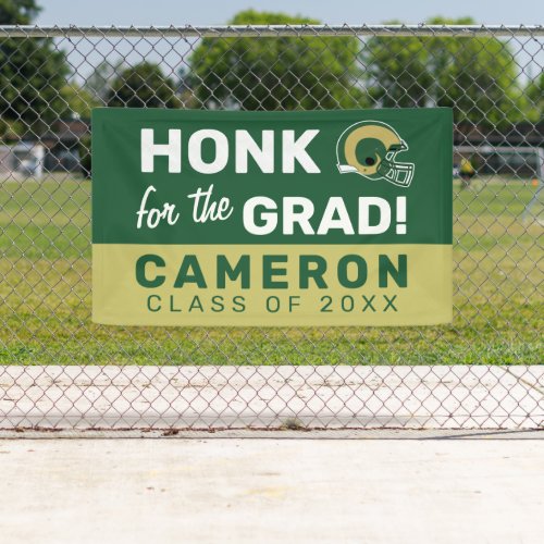 Colorado State University  Honk for the Grad Banner
