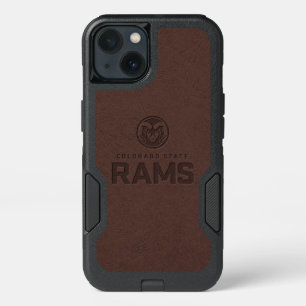 Colorado State University Leather iPhone 13 Case