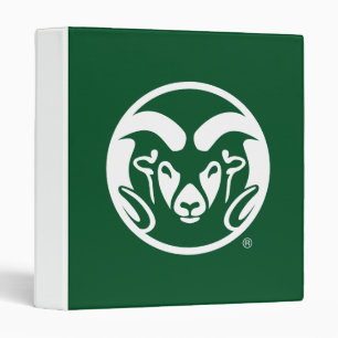 Colorado State University Logo 3 Ring Binder