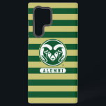 Colorado State University Logo Alumni Stripes Samsung Galaxy S22 Ultra Case<br><div class="desc">Check out these new Colorado State University designs! Show off your CSU Ram pride with these new Colorado State products. These make perfect gifts for the Ram student,  alumni,  family,  friend or fan in your life.</div>