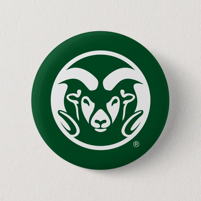 Colorado State University Logo Button (Front)