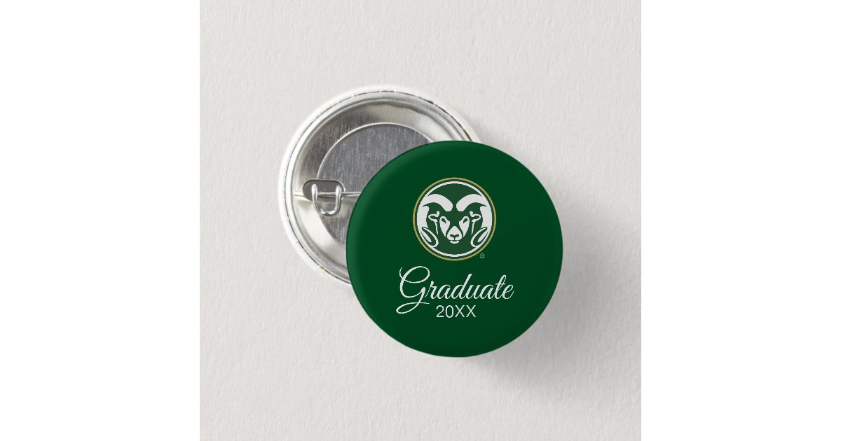 Colorado State University Logo Button | Zazzle